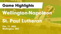 Wellington-Napoleon  vs St. Paul Lutheran  Game Highlights - Oct. 11, 2022