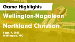 Wellington-Napoleon  vs Northland Christian Game Highlights - Sept. 9, 2023
