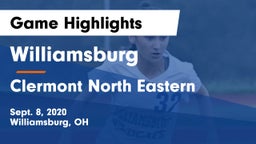 Williamsburg  vs Clermont North Eastern Game Highlights - Sept. 8, 2020