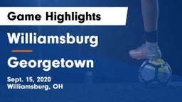Williamsburg  vs Georgetown  Game Highlights - Sept. 15, 2020