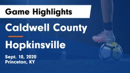 Caldwell County  vs Hopkinsville  Game Highlights - Sept. 10, 2020