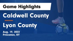 Caldwell County  vs Lyon County  Game Highlights - Aug. 19, 2022