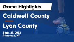 Caldwell County  vs Lyon County  Game Highlights - Sept. 29, 2022