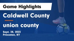 Caldwell County  vs union county Game Highlights - Sept. 28, 2023