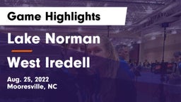 Lake Norman  vs West Iredell Game Highlights - Aug. 25, 2022
