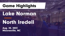 Lake Norman  vs North Iredell Game Highlights - Aug. 20, 2022