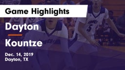 Dayton  vs Kountze  Game Highlights - Dec. 14, 2019