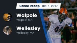 Recap: Walpole  vs. Wellesley  2017