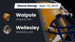Recap: Walpole  vs. Wellesley  2018