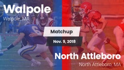 Matchup: Walpole  vs. North Attleboro  2018