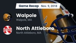 Recap: Walpole  vs. North Attleboro  2018