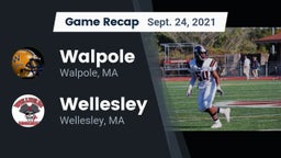 Recap: Walpole  vs. Wellesley  2021
