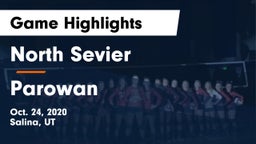 North Sevier  vs Parowan  Game Highlights - Oct. 24, 2020