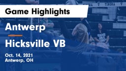 Antwerp  vs Hicksville   VB Game Highlights - Oct. 14, 2021
