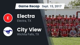 Recap: Electra  vs. City View  2017