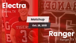 Matchup: Electra  vs. Ranger  2018