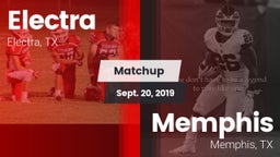 Matchup: Electra  vs. Memphis  2019