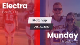 Matchup: Electra  vs. Munday  2020