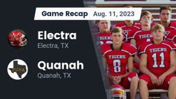 Recap: Electra  vs. Quanah  2023