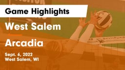 West Salem  vs Arcadia  Game Highlights - Sept. 6, 2022