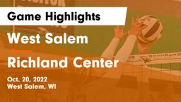 West Salem  vs Richland Center  Game Highlights - Oct. 20, 2022