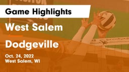 West Salem  vs Dodgeville  Game Highlights - Oct. 24, 2022