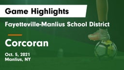 Fayetteville-Manlius School District  vs Corcoran Game Highlights - Oct. 5, 2021