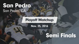 Matchup: San Pedro High vs. Semi Finals 2016