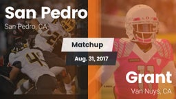 Matchup: San Pedro High vs. Grant  2017