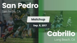 Matchup: San Pedro High vs. Cabrillo  2017