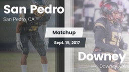 Matchup: San Pedro High vs. Downey  2017