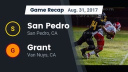 Recap: San Pedro  vs. Grant  2017