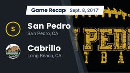 Recap: San Pedro  vs. Cabrillo  2017