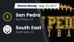 Recap: San Pedro  vs. South East  2017