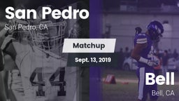 Matchup: San Pedro High vs. Bell  2019