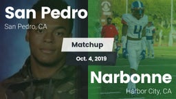 Matchup: San Pedro High vs. Narbonne  2019