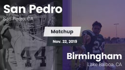 Matchup: San Pedro High vs. Birmingham  2019