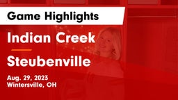 Indian Creek  vs Steubenville  Game Highlights - Aug. 29, 2023