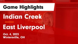 Indian Creek  vs East Liverpool  Game Highlights - Oct. 4, 2023