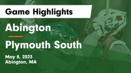 Abington  vs Plymouth South  Game Highlights - May 8, 2023
