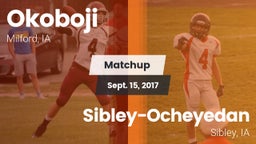 Matchup: Okoboji  vs. Sibley-Ocheyedan 2017