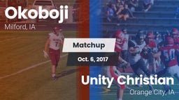 Matchup: Okoboji  vs. Unity Christian  2017