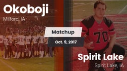 Matchup: Okoboji  vs. Spirit Lake  2017
