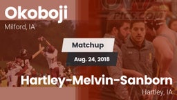 Matchup: Okoboji  vs. Hartley-Melvin-Sanborn  2018