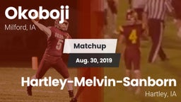 Matchup: Okoboji  vs. Hartley-Melvin-Sanborn  2019