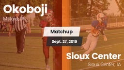 Matchup: Okoboji  vs. Sioux Center  2019