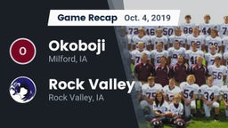Recap: Okoboji  vs. Rock Valley  2019
