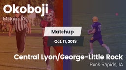 Matchup: Okoboji  vs. Central Lyon/George-Little Rock  2019