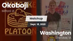 Matchup: Okoboji  vs. Washington  2020