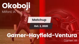Matchup: Okoboji  vs. Garner-Hayfield-Ventura  2020